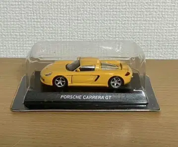 Porsche Carrera GT 미니카 옐로우 컬러
