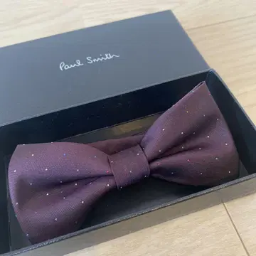 폴스미스 Paul Smith 보라색 나비 넥타이