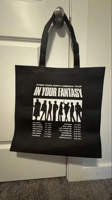 ATEEZ 2025 아메츠 한정판 쇼핑백