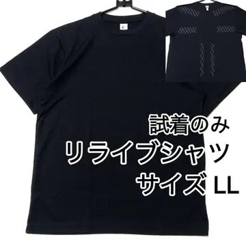 리라이브 셔츠 라운드 넥 티셔츠 티셔츠 사이즈 LL