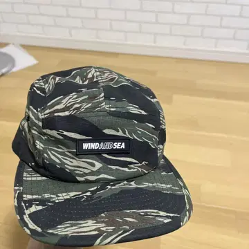 윈드앤씨 WIND&SEA 카모플라주 로고 캡 모자 CAP