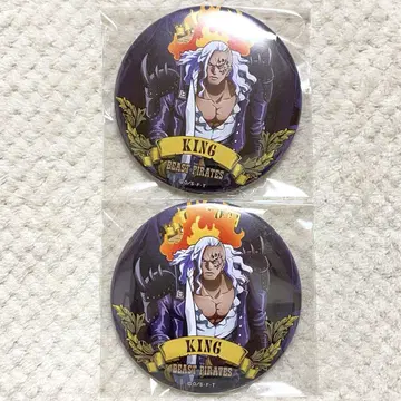 킹 얼티밋 크루 캔뱃지 원피스 ONE PIECE