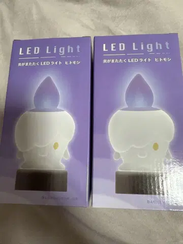 포켓몬 불꽃이 반짝이는 LED 조명 히토모시 2개 세트