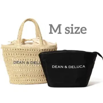 DEAN & DELUCA 빔즈 크로셰 바스켓 백 M 사이즈