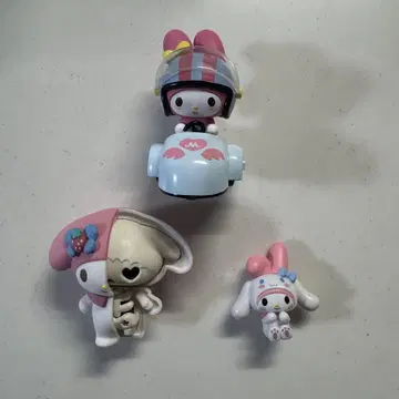 마이멜로디 피규어 popmart 가챠 세트