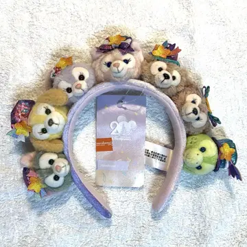 홍콩 디즈니 20주년 한정판 머리띠 (닷피 프렌즈)