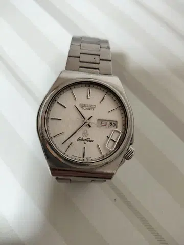 진품 1979년 SEIKO 세이코 Silver Wave 남성용 손목시계