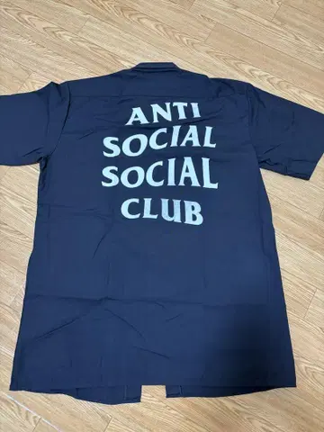 ANTI SOCIAL SOCIAL CLUB 워크 셔츠 블랙