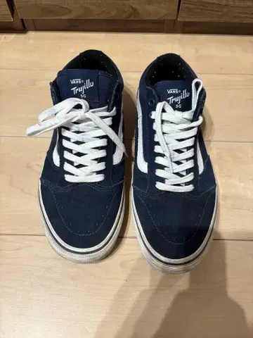 반스 Trujillo SG PRO 네이비/화이트 스니커즈 27.5cm