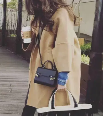 delvaux 템페토 미니 골드 금장 장식 새우 가죽 컨디션 최상