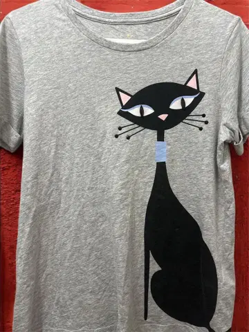 케이트 스페이드 kate spade 귀여운 고양이 티셔츠