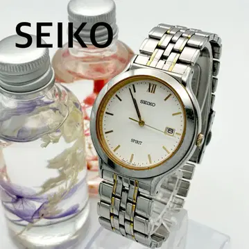 작동 손목시계 SEIKO 세이코 스피릿 새상품 배터리 라운드 A64