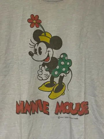 빈티지 미키 티셔츠 기무라 타쿠야 스다 마사키 아리하라 미유키 70년대~