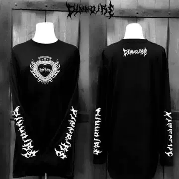 DimMoire 롱 T 블랙
