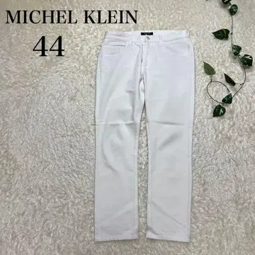 MICHEL KLEIN 미쉘클랑 캐주얼 팬츠 화이트 화이트 44