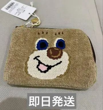 페이러 드업 테디 파우치 L자형 미사용 새상품