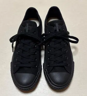 컨버스 일본제 올스타 J 블랙 흑백 24cm 새상품