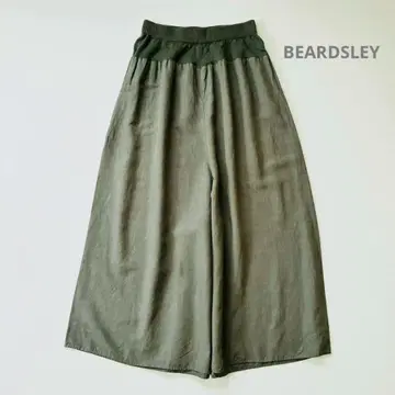 비어즐리 BEARDSLEY 린넨 혼방 니트 와이드 팬츠