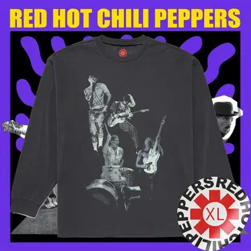 Red Hot Chili Peppers 렛치리 Jam 긴팔 티셔츠 XL