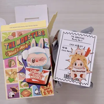 THE MONSTERS Wacky Mart 시리즈 Labubu 라부부
