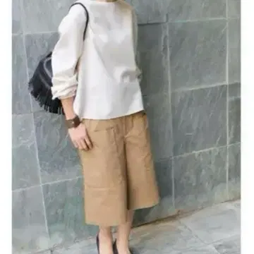 새상품급 이에나 치노 하프 팬츠 36