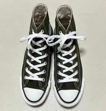 컨버스 일본제 올스타 J 카키 HI 23.5cm