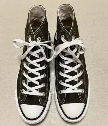 컨버스 일본제 올스타 J 카키 HI 24cm 새상품