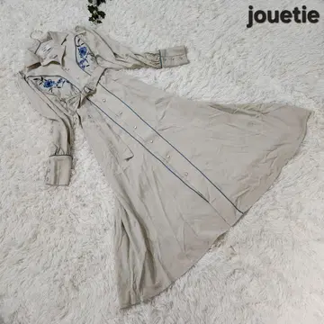 쥬에티 jouetie 자수 웨스턴 셔츠 원피스 긴팔 꽃무늬