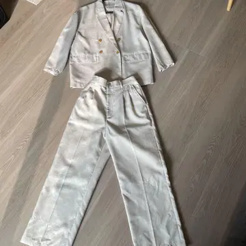 freaks store 라이트 베이지 더블 브레스트 셋업