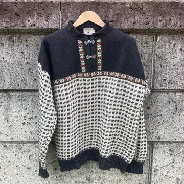 DEVOLD 노르딕 무늬 스웨터 XL
