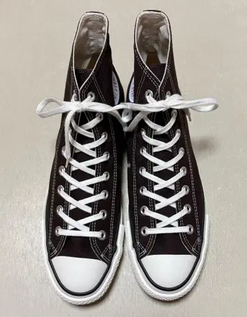 컨버스 일본제 올스타 J 다크 브라운 HI 27.5cm 새상품