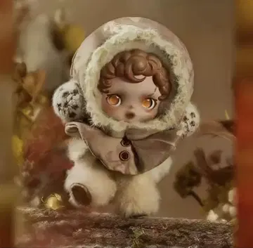 SKULLPANDA 봉제 인형 펜던트 Amber