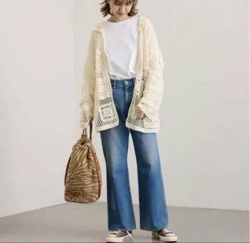 프레임워크 크로셰 셔츠 자켓