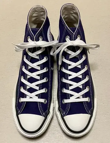 컨버스 일본제 올스타 J 퍼플 HI 23.5cm