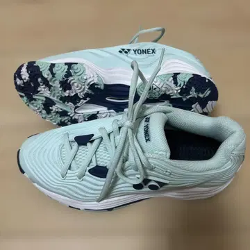 YONEX 테니스화 여성용 민트 그린/네이비 24.0cm