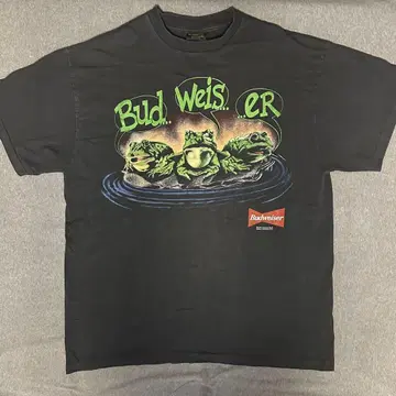 90s Budweiser 버드와이저 개구리 USA제 빈티지 티셔츠