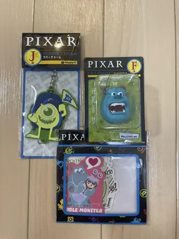 Happy 복권 PIXAR 몬스터 주식회사 굿즈 세트