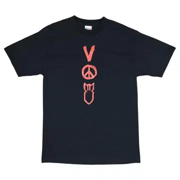 U2 VERTIGO 06 투어 티셔츠 블랙 M 사이즈