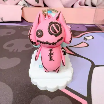 NieR 러버 참 러버 키링 핑크 (레어) 니어짱