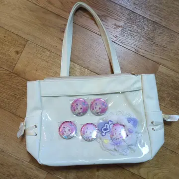 이타백 이타백 호우에무 백 캔 배치 미니 캐릭터 화이트