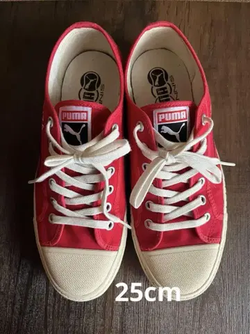 푸마 스니커즈 캔버스 원단 25cm 남녀 공용