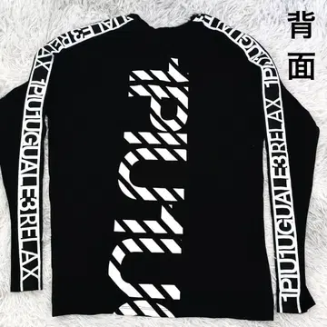 1piu1uguale3 relax 긴팔 티셔츠 사이즈 M 블랙