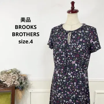 62 새상품급 BROOKS BROTHERS 플라워 원피스