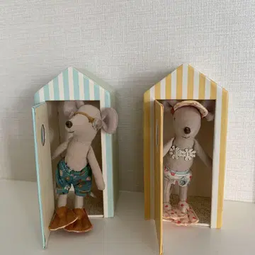 maileg 메일레그 비치 마우스 오빠와 언니 마우스