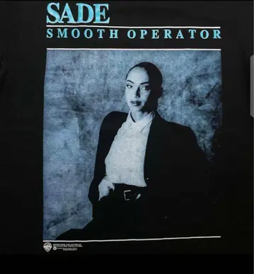 수입 티셔츠 Sade 'Smooth Operator Tour' 새상품