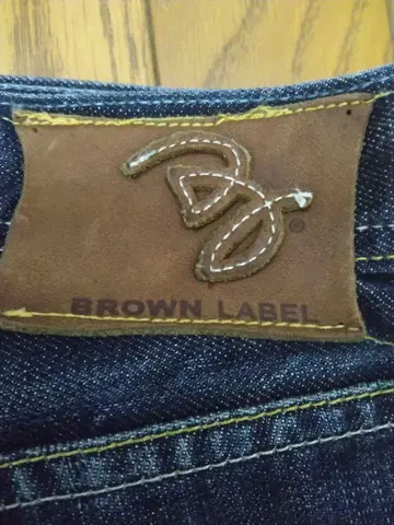 BROWN LABEL 다크 블루 데님 29인치