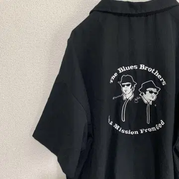 The Blues Brothers 블루스 브라더스 오픈 카라 자수