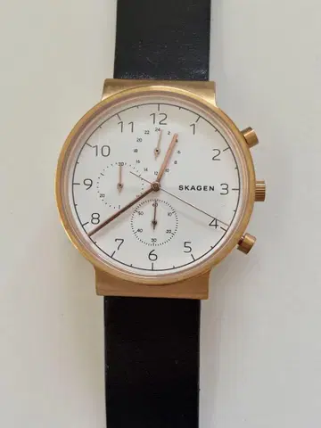 SKAGEN 크로노그래프 손목시계