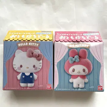 산리오 친구 인형 헬로키티 마이멜로디 플로키 피규어