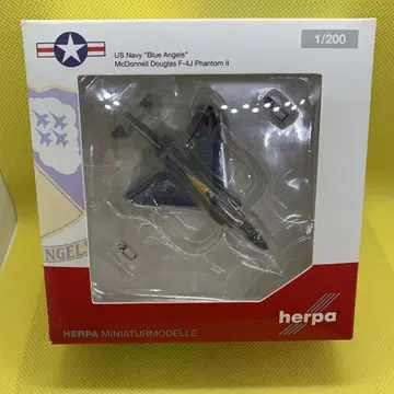 herpa 1/200 블루 엔젤스 F-4 다이캐스트 모델 박스 포함